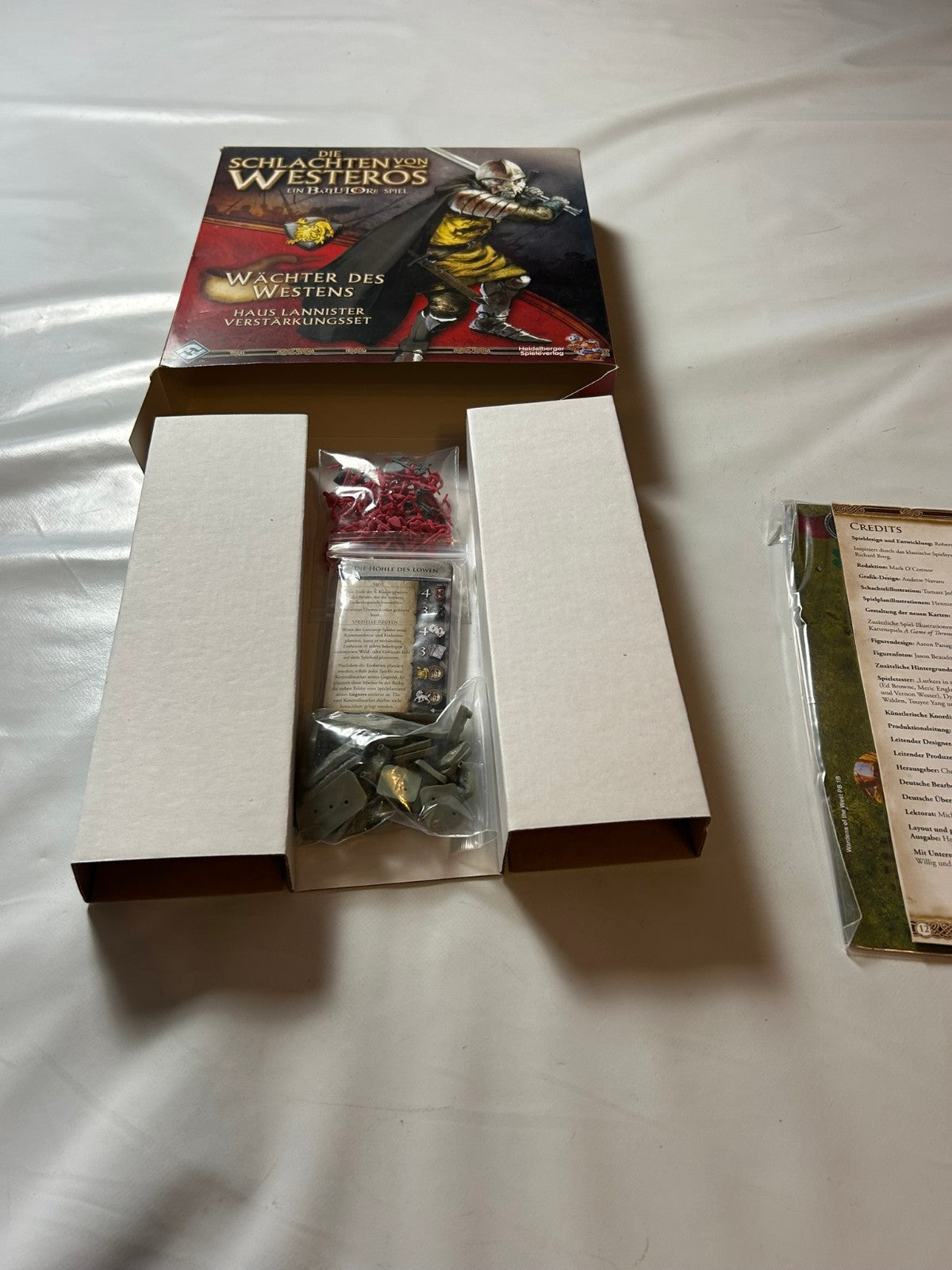 Die Schlachten von Westeros Wächter des Westens Haus Lannister  Unbespielt - Ansicht 8