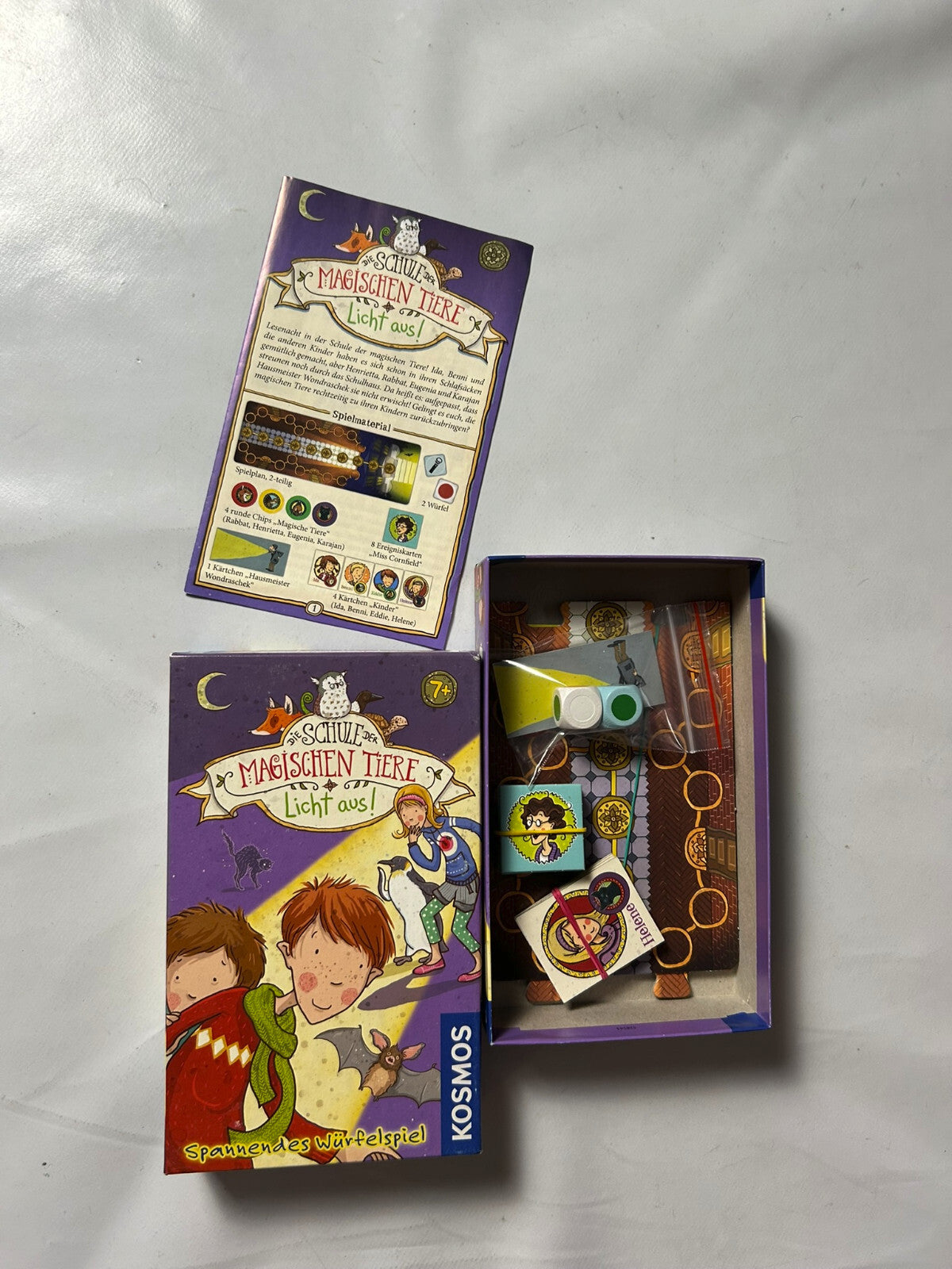 Die Schule der magischen Tiere, Licht aus! Mitbringspiel Kosmos  Vollständig - Ansicht 6