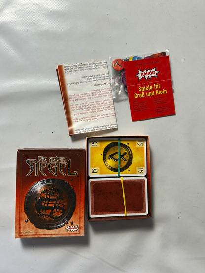 Die sieben Siegel Kartenspiel Familienspiel Stichspiel von Amigo  vollständig - Ansicht 6
