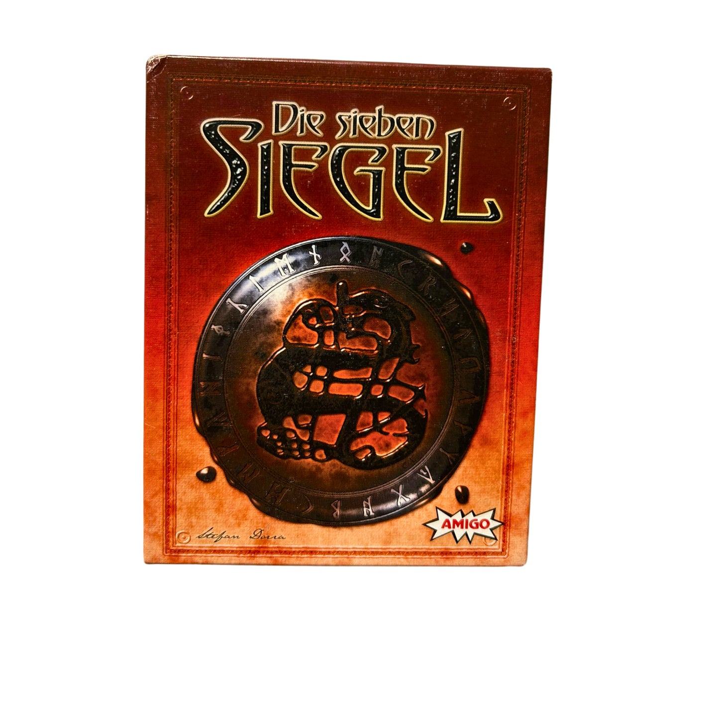 Die sieben Siegel Kartenspiel Familienspiel Stichspiel von Amigo – SKU A8625 – Kartenspiel gebraucht kaufen bei Brettspielimperium