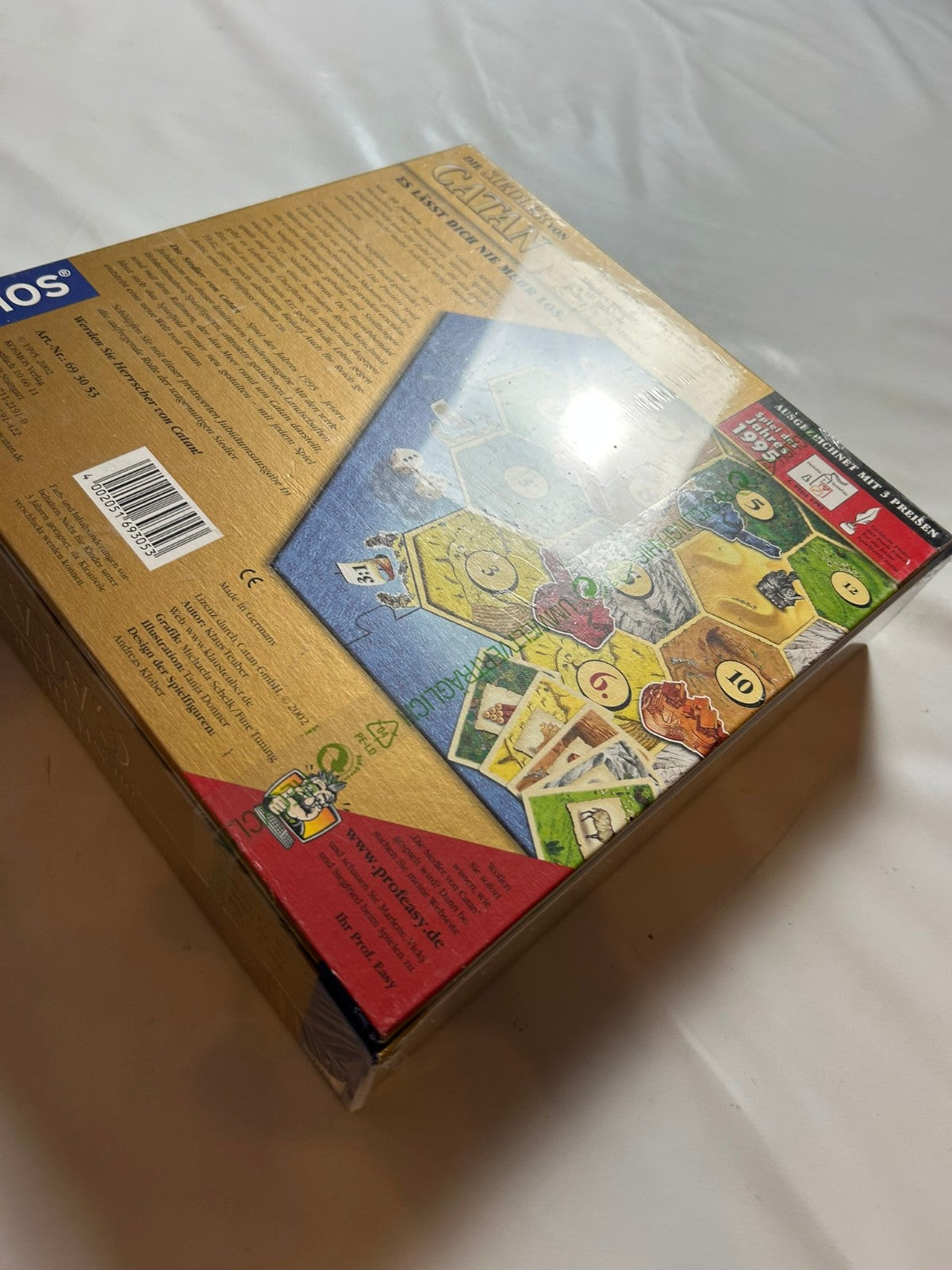 Die Siedler von Catan 10 Jahre Jubiläumsausgabe Gold Edition  NEU in Folie - Ansicht 8