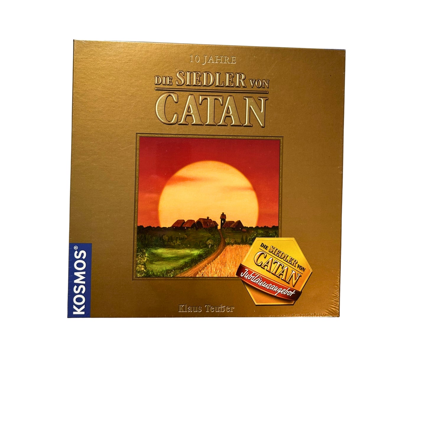 Die Siedler von Catan 10 Jahre Jubiläumsausgabe Gold Edition – SKU W9315 – Gesellschaftsspiel neu kaufen bei Brettspielimperium