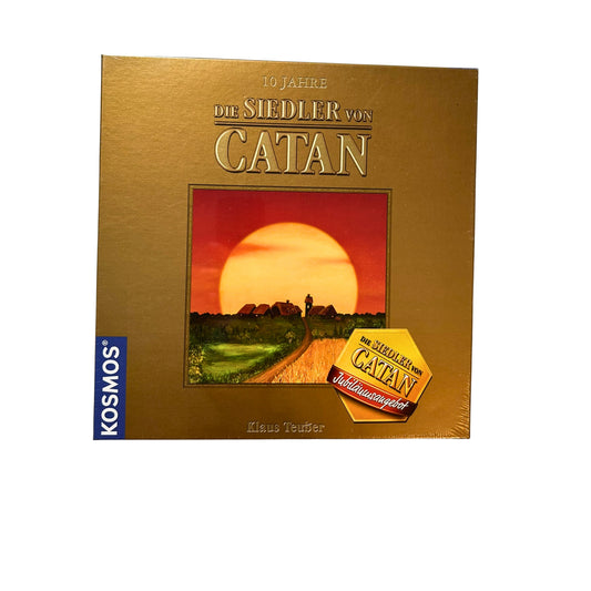 Die Siedler von Catan 10 Jahre Jubiläumsausgabe Gold Edition – SKU W9315 – Gesellschaftsspiel neu kaufen bei Brettspielimperium