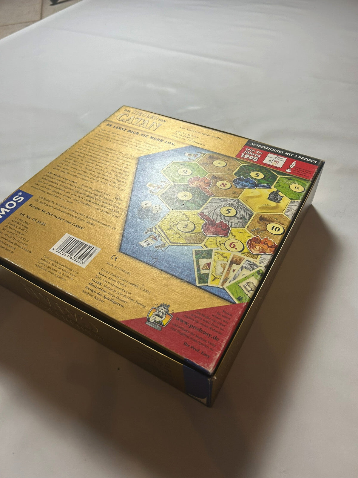 Die Siedler von Catan 10 Jahre Kosmos Klaus Teuber Spiel - vollständig - Ansicht 12