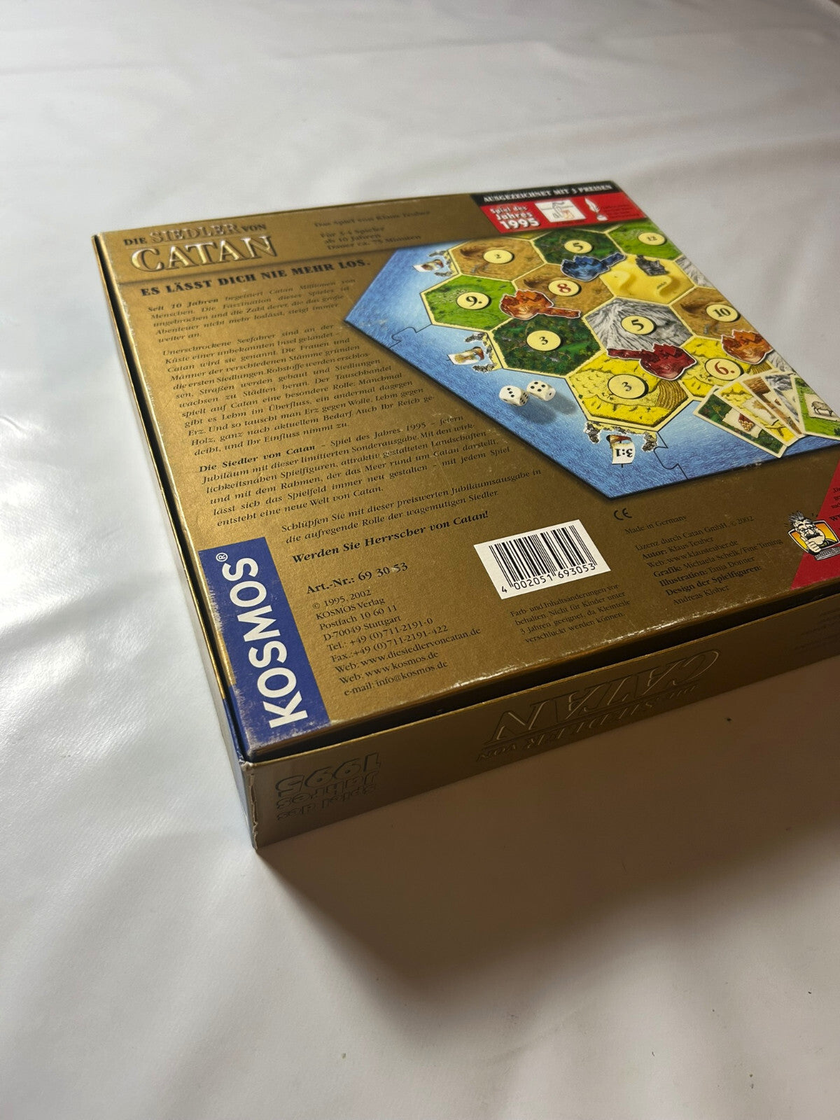Die Siedler von Catan 10 Jahre Kosmos Klaus Teuber Spiel - vollständig - Ansicht 13
