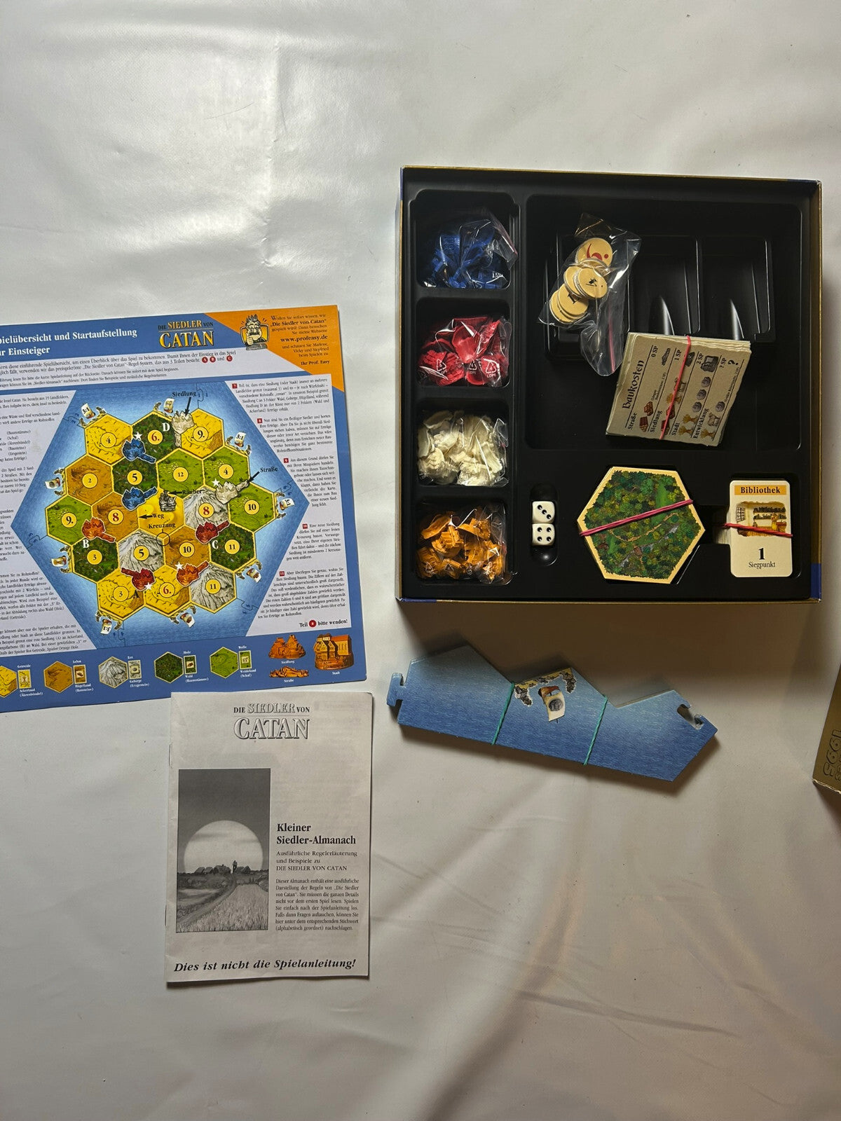 Die Siedler von Catan 10 Jahre Kosmos Klaus Teuber Spiel - vollständig - Ansicht 7