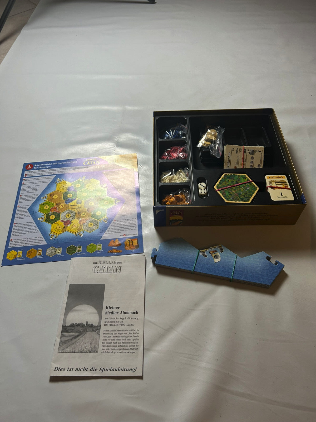 Die Siedler von Catan 10 Jahre Kosmos Klaus Teuber Spiel - vollständig - Ansicht 8