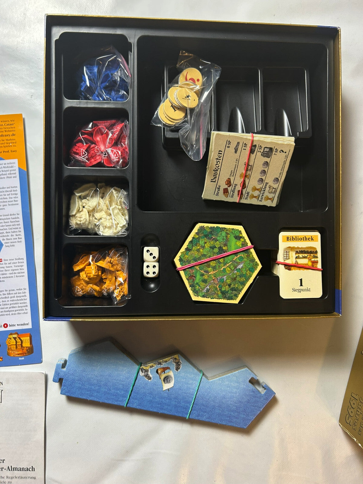 Die Siedler von Catan 10 Jahre Kosmos Klaus Teuber Spiel - vollständig - Ansicht 9