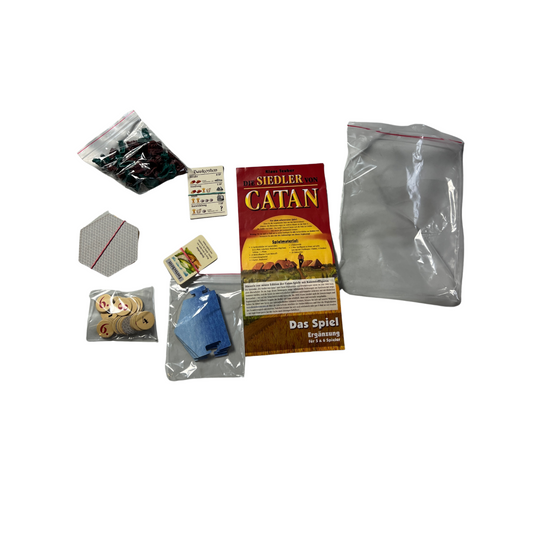 Die Siedler von Catan  5 und 6 Spieler Ergänzung  Kunststoff  ohne OVP  Voll - Ansicht 1