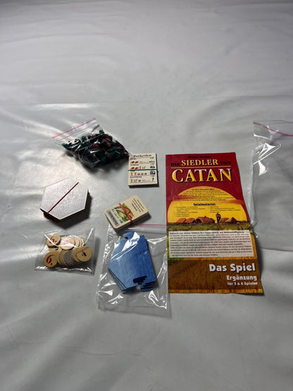 Die Siedler von Catan  5 und 6 Spieler Ergänzung  Kunststoff  ohne OVP  Voll - Ansicht 3