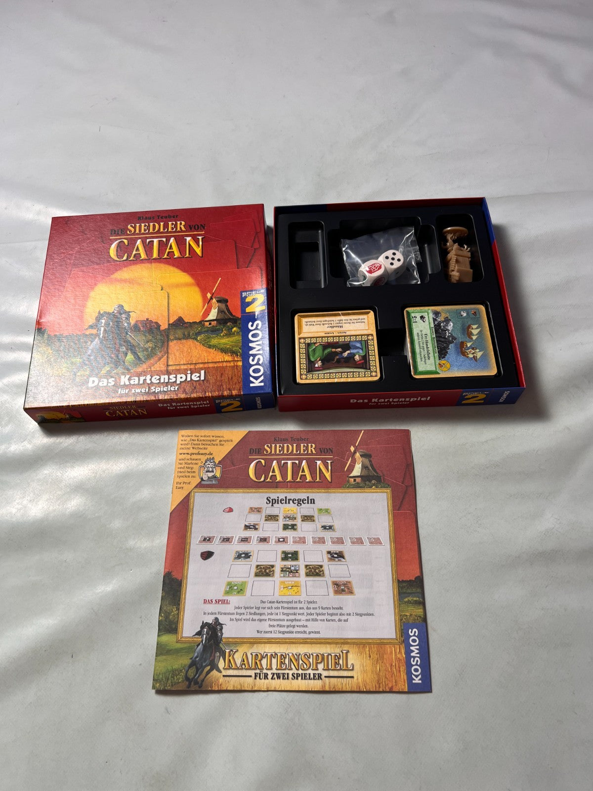 Die Siedler von Catan - Das Kartenspiel 2007  - Kosmos - Unbespielt - Ansicht 3