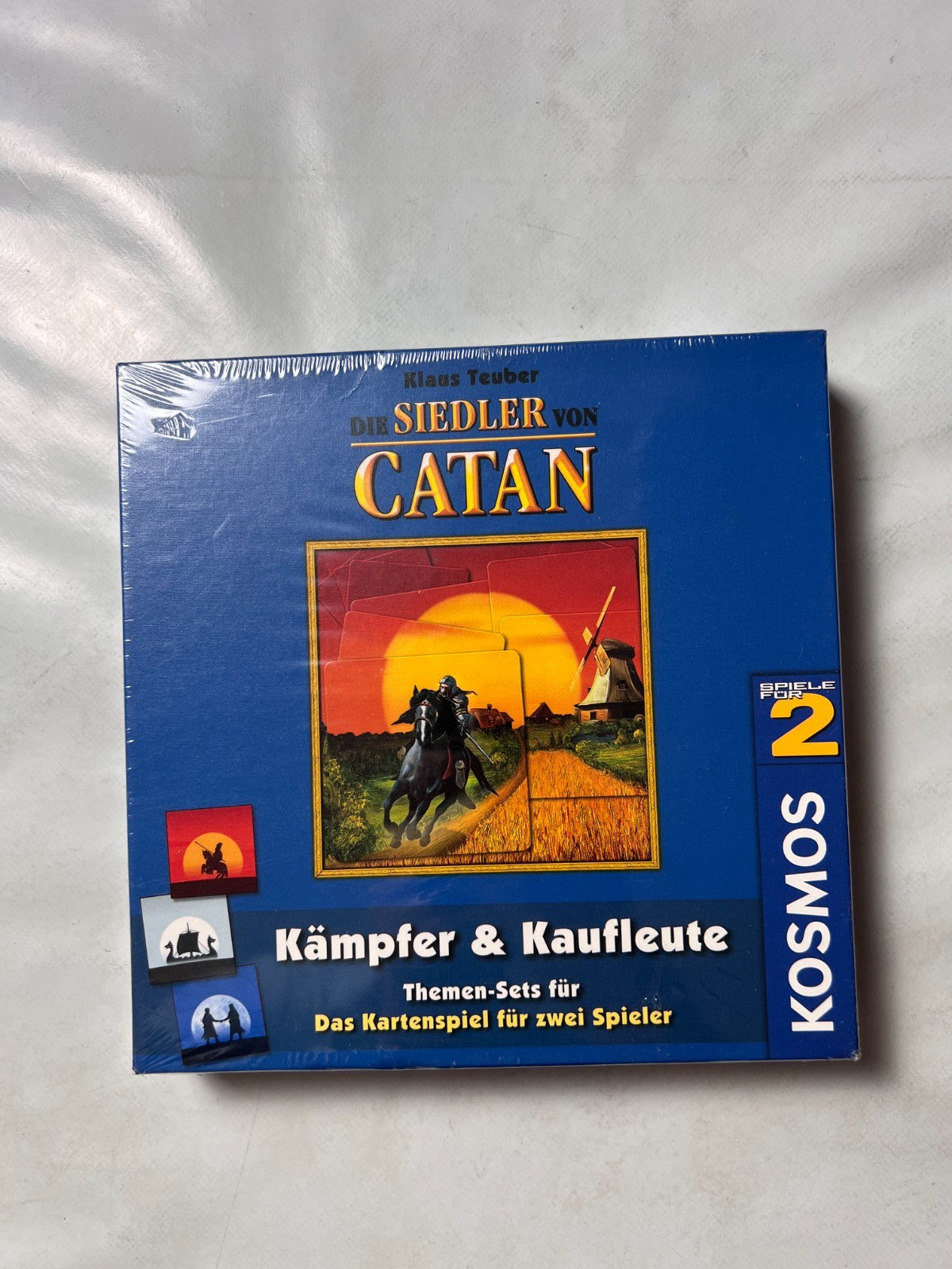 Die Siedler von Catan das Kartenspiel Kämpfer und Kaufleute Sets - NEU in Folie - Ansicht 2