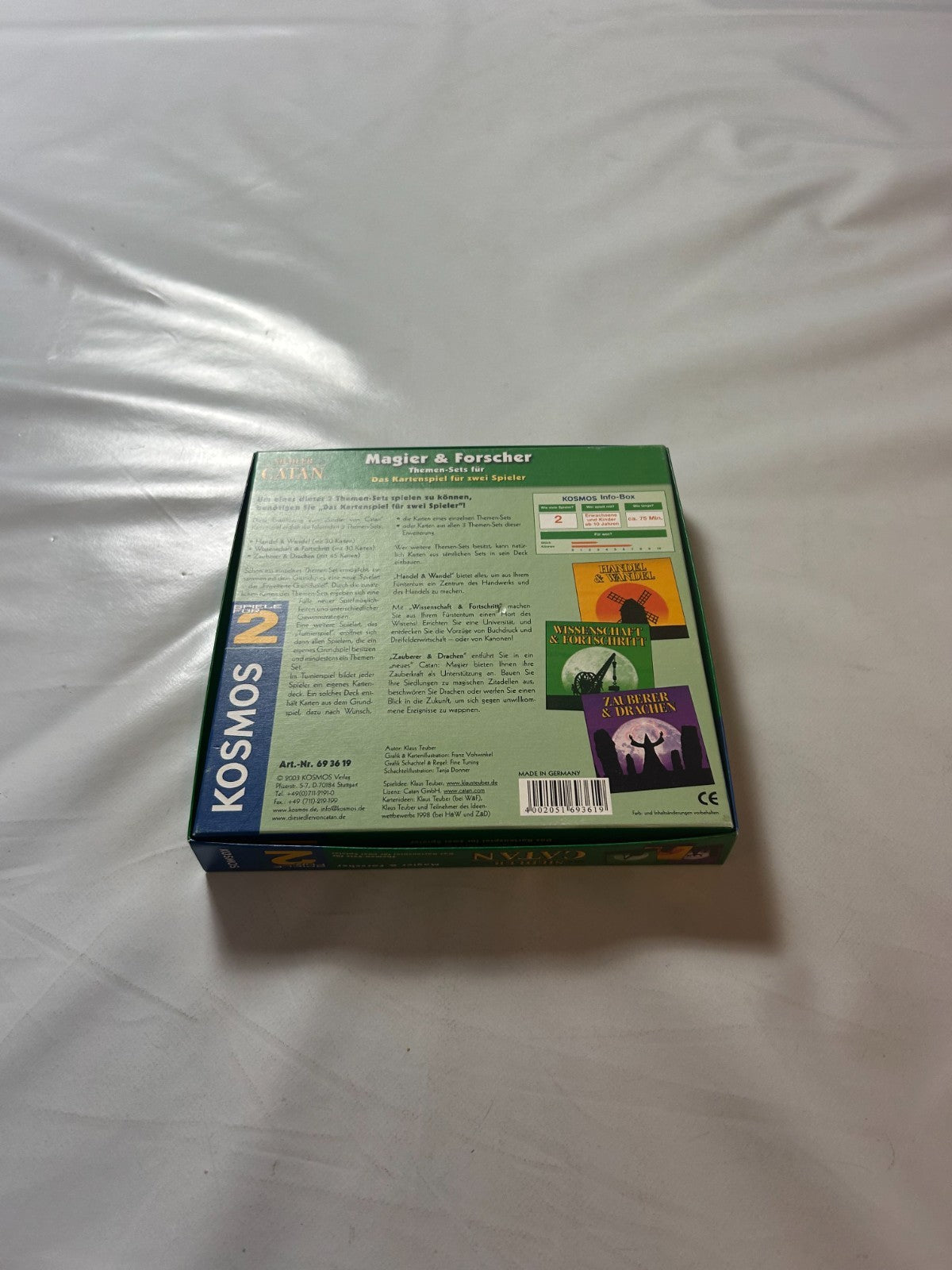 Die Siedler von Catan das Kartenspiel Magier und Forscher Sets  Vollständig - Ansicht 10