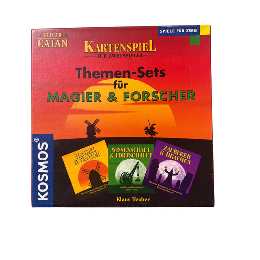 Die Siedler von Catan das Kartenspiel Magier und Forscher Sets – SKU A13434 – Kartenspiel gebraucht kaufen bei Brettspielimperium