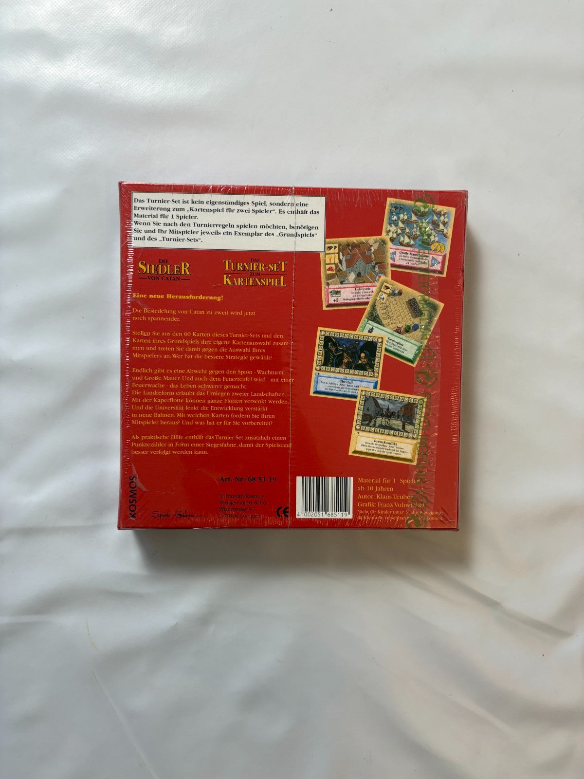 Die Siedler von Catan: Das Turnier-Set zum Kartenspiel - Neu in Folie - Ansicht 6