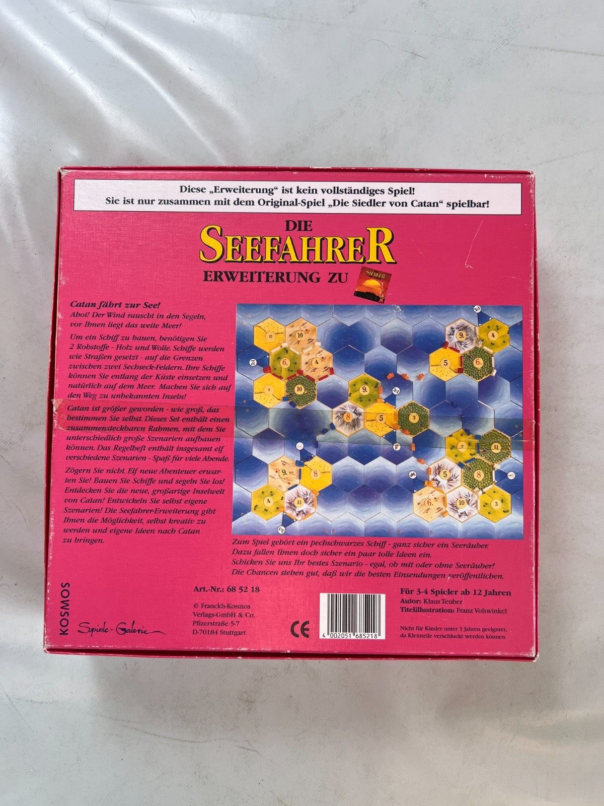 Die Siedler von Catan - Die Seefahrer Erweiterung - Holz-Version - Vollständig - Ansicht 12
