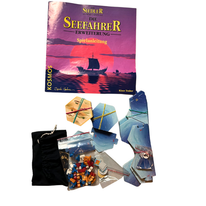 Die Siedler von Catan  Die Seefahrer Erweiterung  Holzohne OVP Vollständig - Ansicht 1