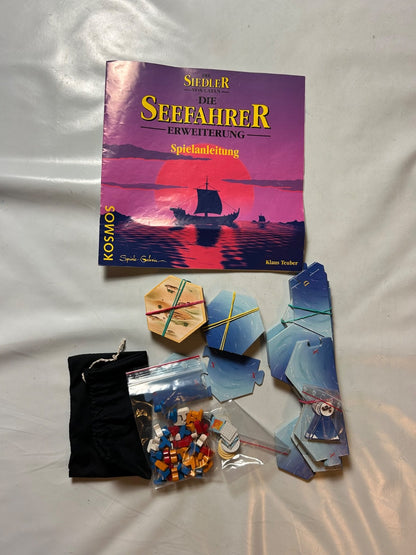 Die Siedler von Catan  Die Seefahrer Erweiterung  Holzohne OVP Vollständig - Ansicht 2
