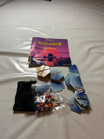 Die Siedler von Catan  Die Seefahrer Erweiterung  Holzohne OVP Vollständig - Ansicht 3