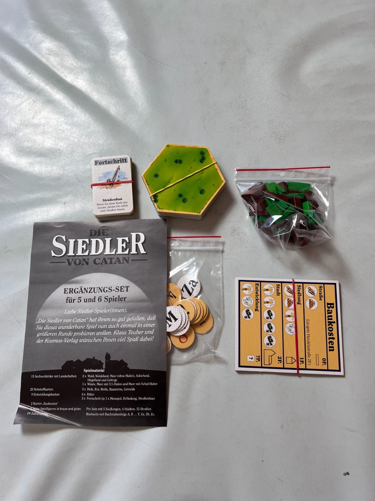 Die Siedler von Catan Ergänzungsset für 5 und 6 Spieler Holz - Ohne OVP - Ansicht 2