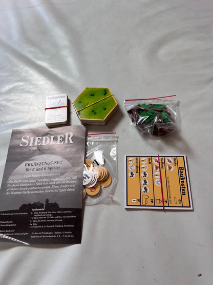 Die Siedler von Catan Ergänzungsset für 5 und 6 Spieler Holz - Ohne OVP - Ansicht 3