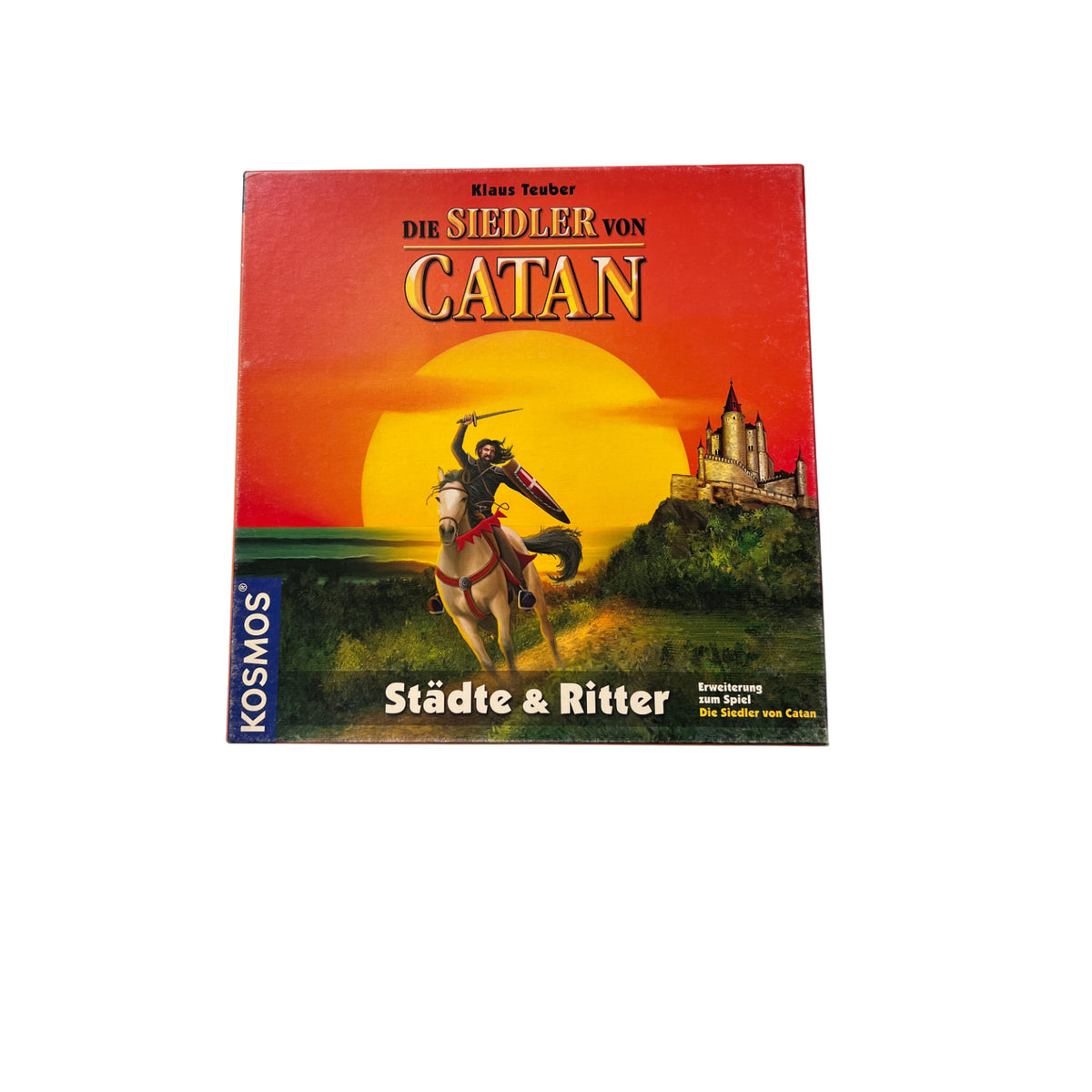 Die Siedler von Catan Erweiterung Städte & Ritter, Klaus Teuber 2006 – SKU A13616 – Gesellschaftsspiel gebraucht kaufen bei Brettspielimperium