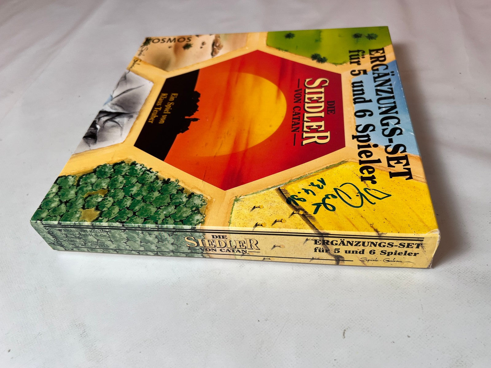 Die Siedler von Catan für 5 und 6 Spieler Holz signiert Klaus Teuber Vollständi - Ansicht 10
