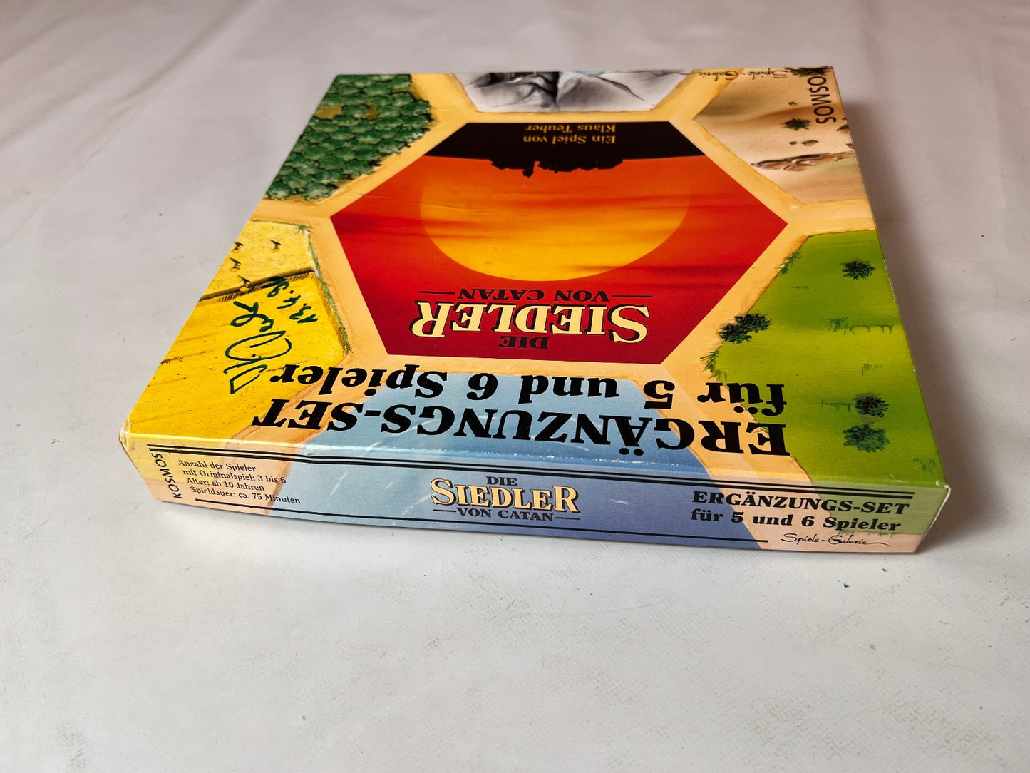 Die Siedler von Catan für 5 und 6 Spieler Holz signiert Klaus Teuber Vollständi - Ansicht 9