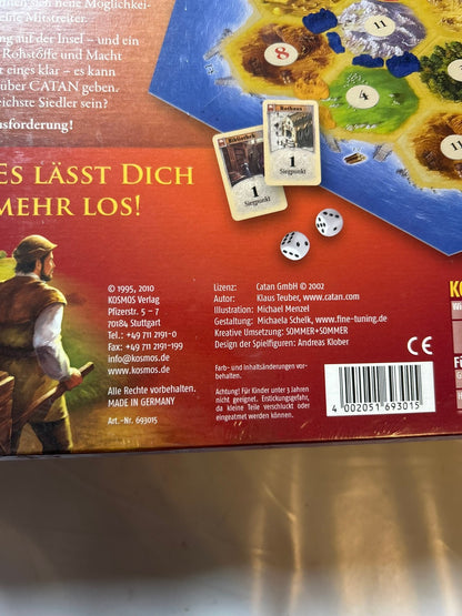 Die Siedler von Catan Grundspiel Kosmos 2002  NEU in Folie - Ansicht 2
