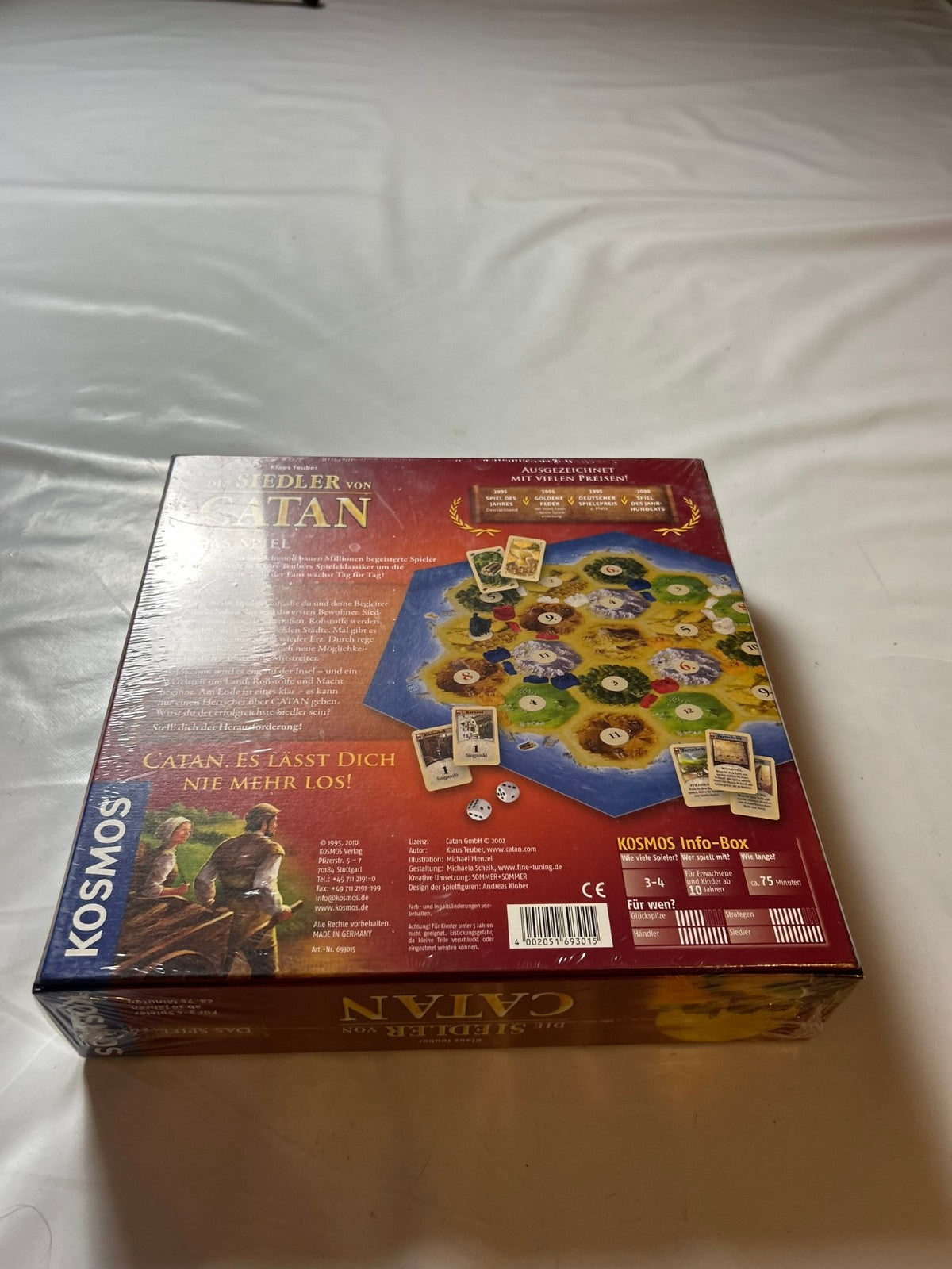 Die Siedler von Catan Grundspiel Kosmos 2002  NEU in Folie - Ansicht 8