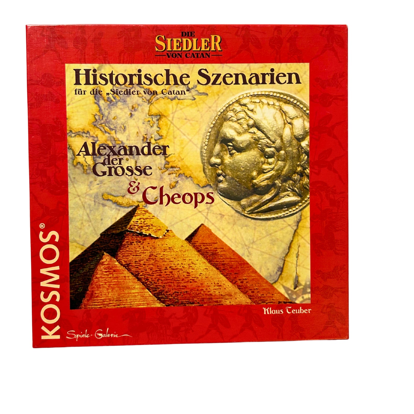 Die Siedler von Catan Historische Szenarien Alexander / Cheops – SKU A11319 – Gesellschaftsspiel gebraucht kaufen bei Brettspielimperium