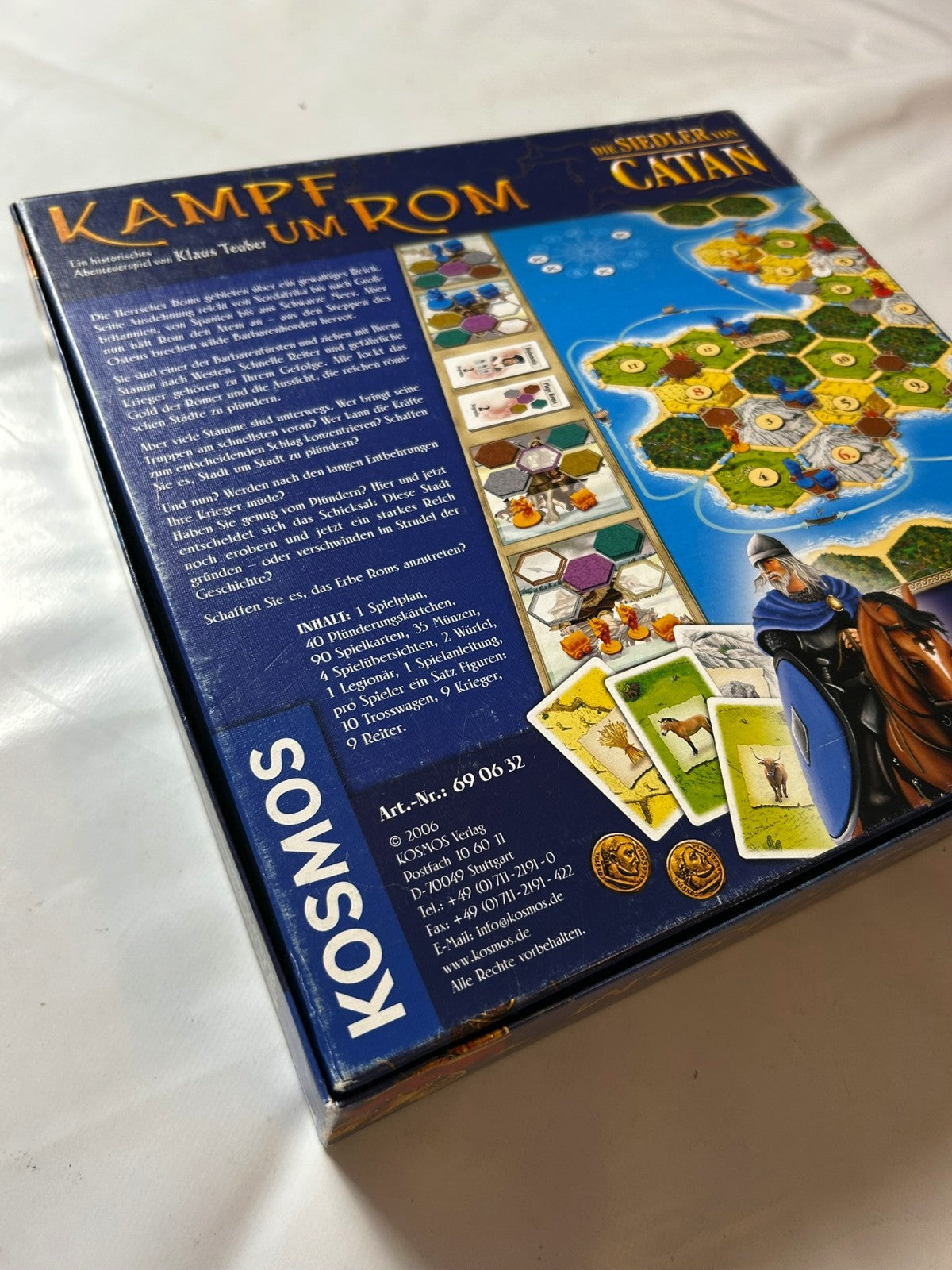 Die Siedler von Catan Kampf um Rom Brettspiel Erweiterung  vollständig - Ansicht 13