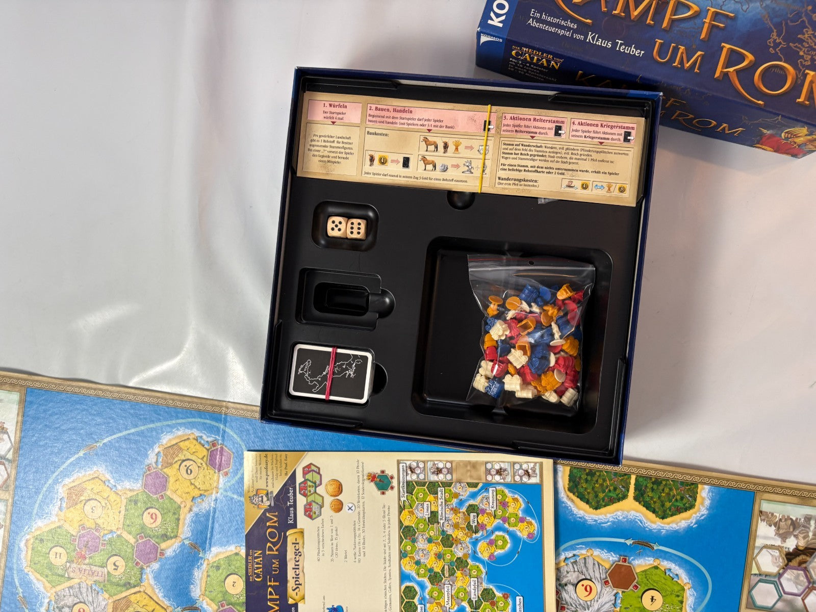 Die Siedler von Catan Kampf um Rom Brettspiel Erweiterung  vollständig - Ansicht 7