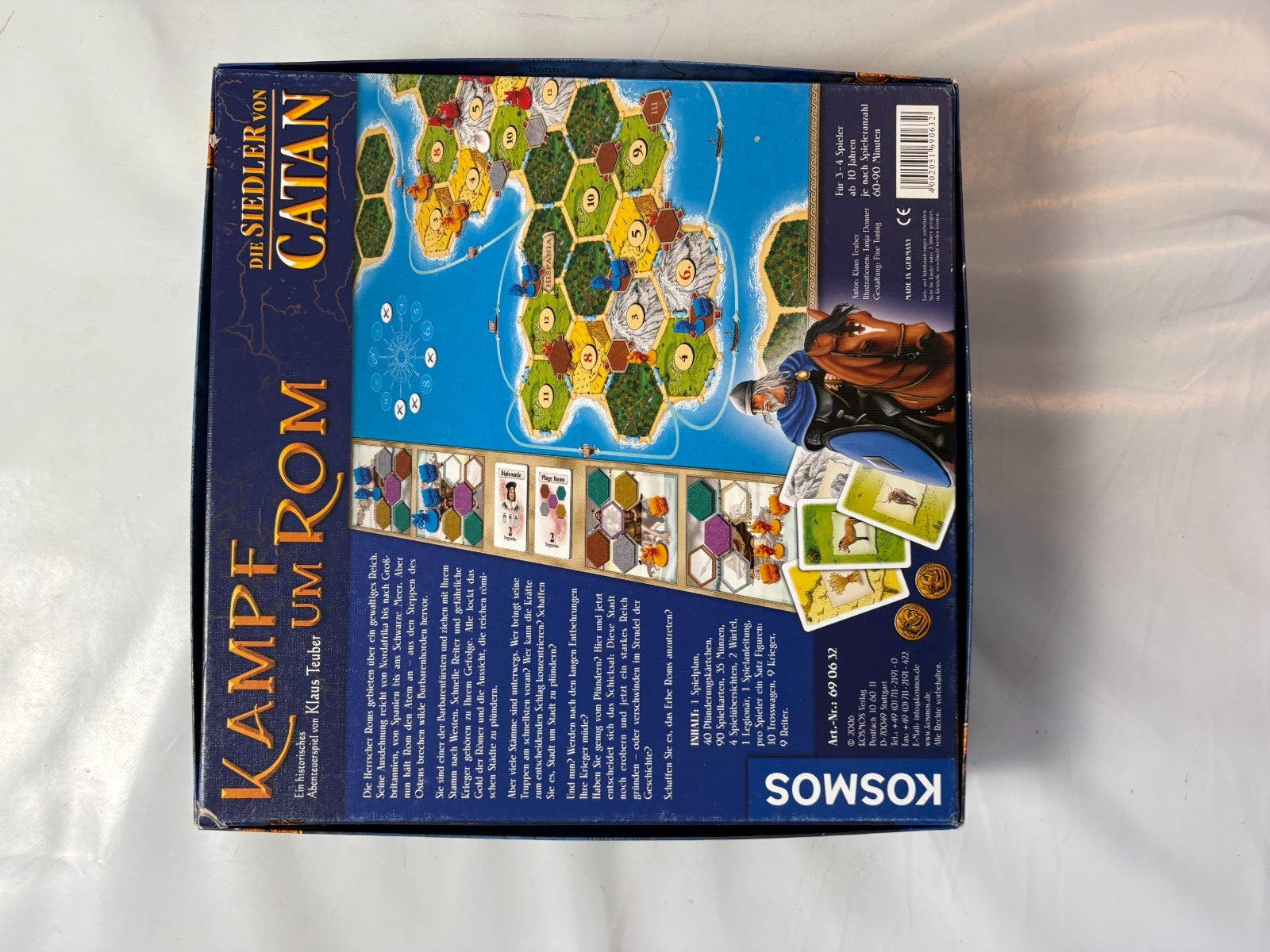 Die Siedler von Catan Kampf um Rom Brettspiel Erweiterung  vollständig - Ansicht 9