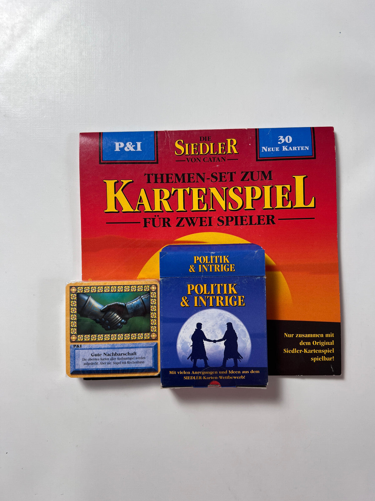 Die Siedler von Catan Kartenspiel Erweiterung Politik und Intrige NEU - Ansicht 2