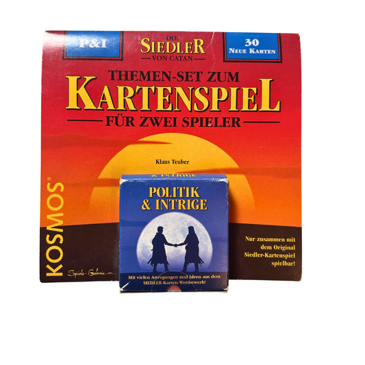 Die Siedler von Catan Kartenspiel Erweiterung Politik und Intrige NEU – SKU A11793 – Kartenspiel gebraucht kaufen bei Brettspielimperium