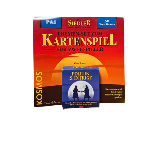 Die Siedler von Catan Kartenspiel Erweiterung Politik und Intrige NEU – SKU W9367 – Kartenspiel gebraucht kaufen bei Brettspielimperium