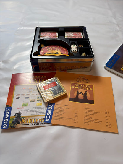 Die Siedler von Catan Kartenspiel Jubiläumsausgabe Metallbox - inkl. Erweiterung - Ansicht 7
