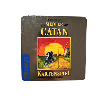 Die Siedler von Catan Kartenspiel Jubiläumsausgabe Metallbox - inkl. Erweiterung – SKU A8794 – Kartenspiel gebraucht kaufen bei Brettspielimperium
