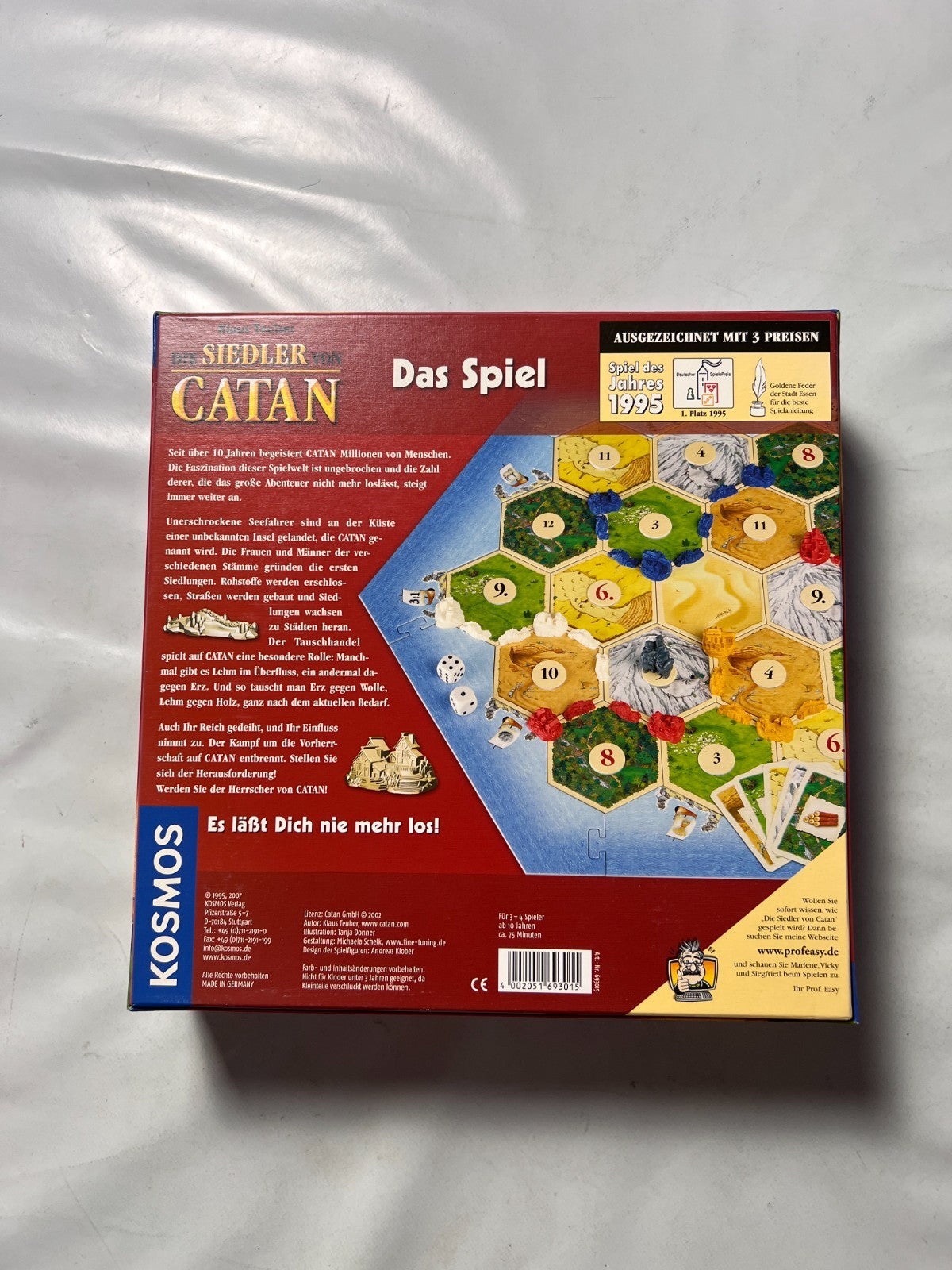 Die Siedler von Catan Kosmos, 34 Sp.  Karton leicht ausgeblichen Vollständig - Ansicht 10