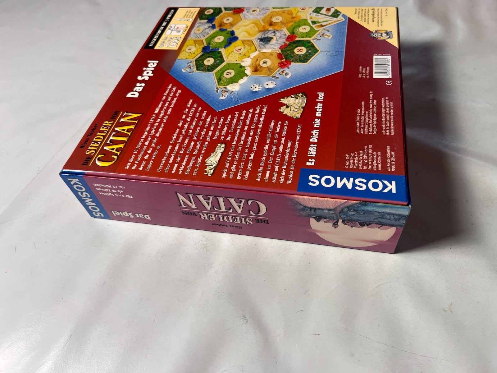 Die Siedler von Catan Kosmos, 34 Sp.  Karton leicht ausgeblichen Vollständig - Ansicht 11