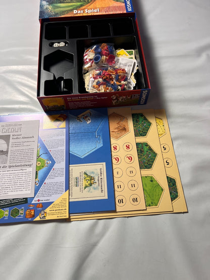 Die Siedler von Catan Kosmos, 34 Sp.  Karton leicht ausgeblichen Vollständig - Ansicht 3