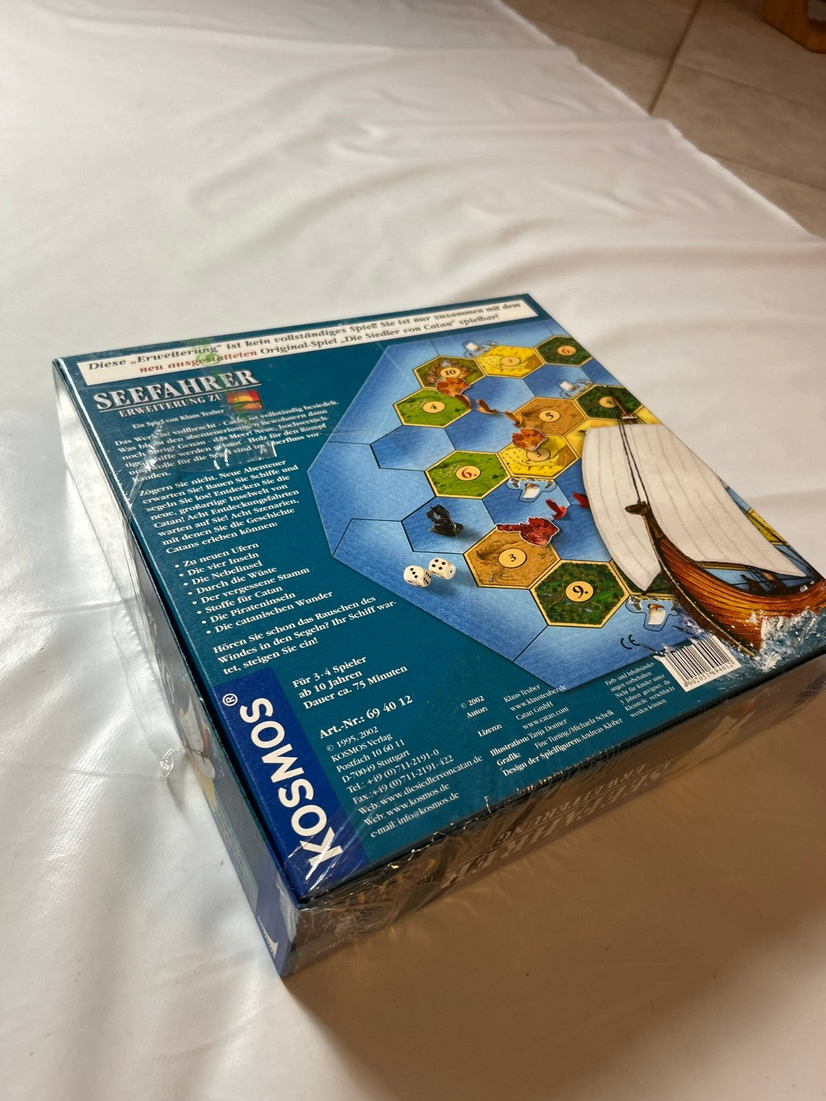 Die Siedler von Catan - Seefahrer Erweiterung 2002 Kosmos - Neu in folie - Ansicht 10