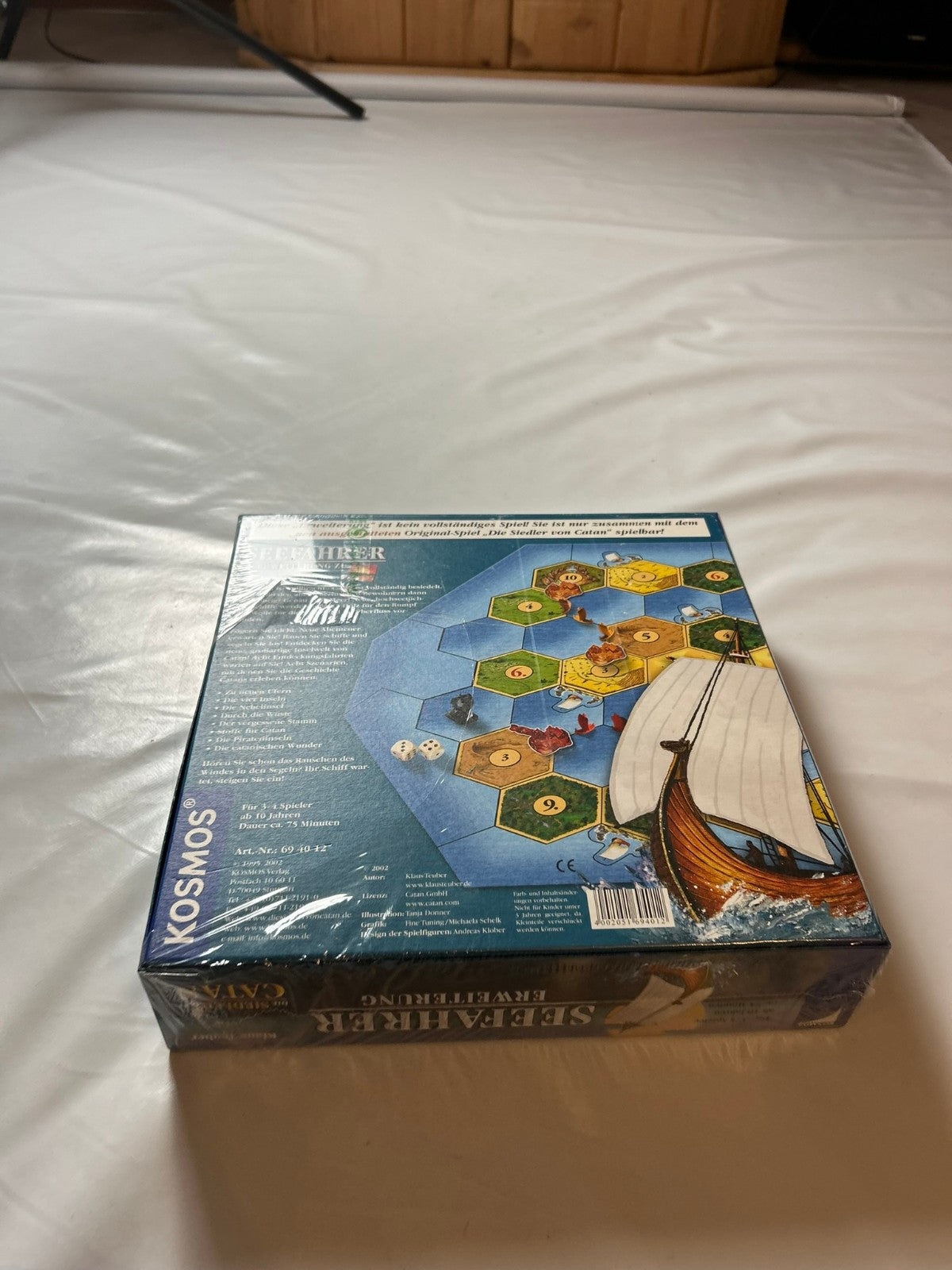 Die Siedler von Catan - Seefahrer Erweiterung 2002 Kosmos - Neu in folie - Ansicht 8