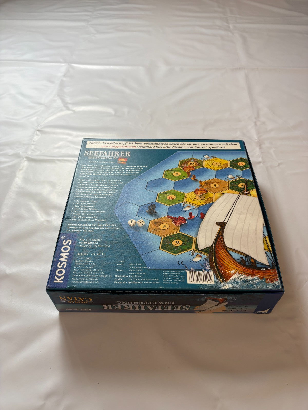 Die Siedler von Catan Seefahrer erweiterung Kosmos 2002 - Vollständig - Ansicht 12