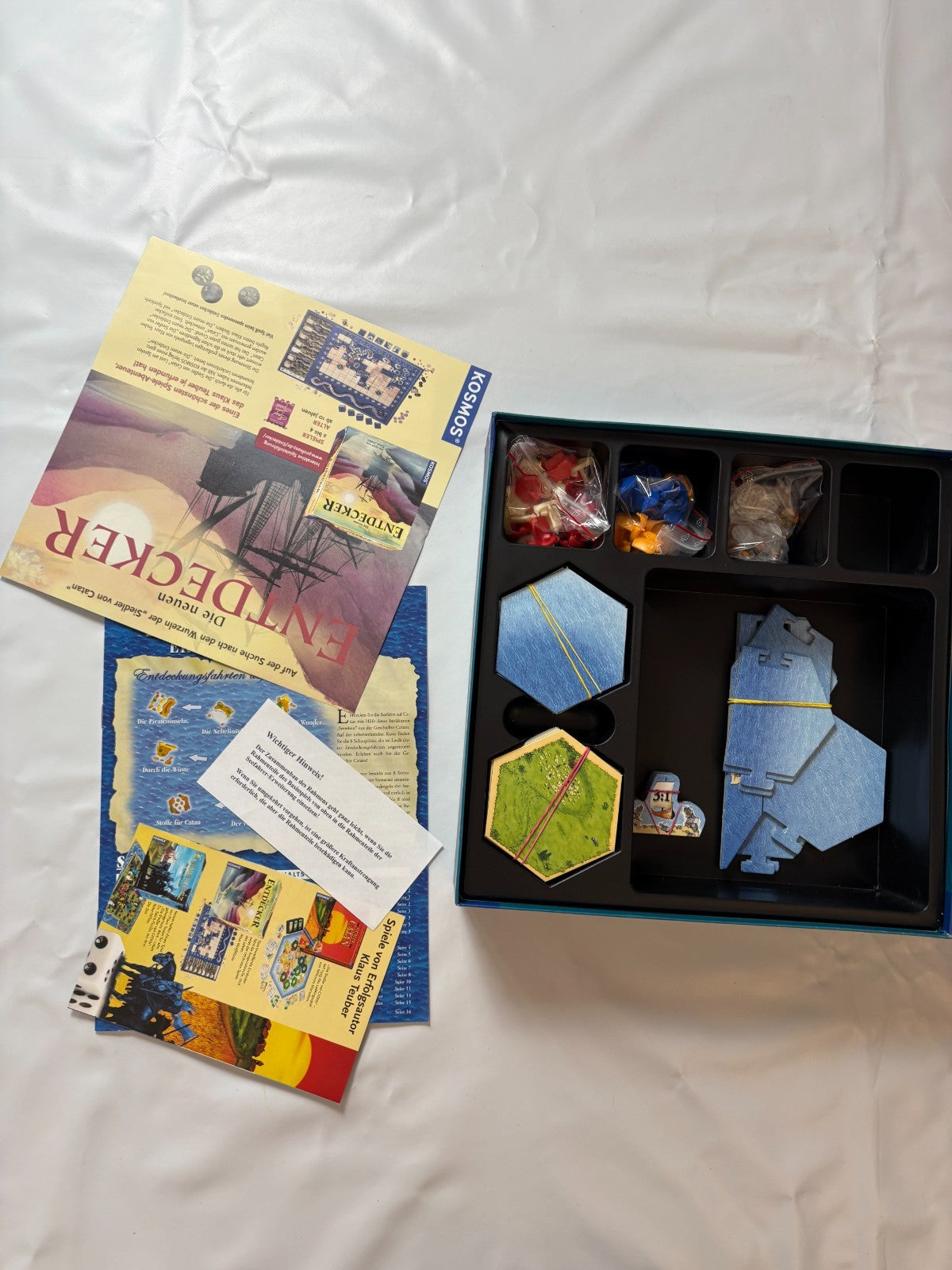 Die Siedler von Catan Seefahrer erweiterung Kosmos 2002 - Vollständig - Ansicht 7