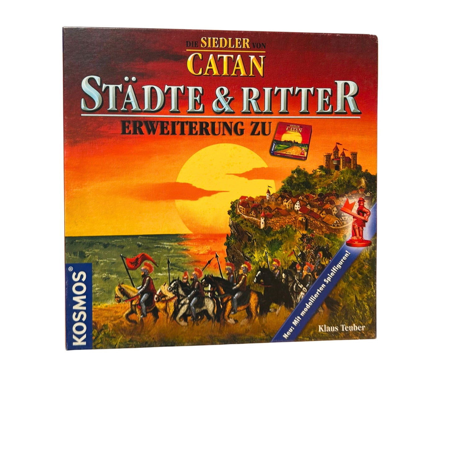 Die Siedler von Catan Städte und Ritter Erweiterung 2002 - Unbespielt – SKU W9527 – Gesellschaftsspiel gebraucht kaufen bei Brettspielimperium