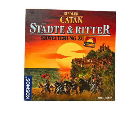 Die Siedler von Catan Städte und Ritter Erweiterung 2002 - Unbespielt – SKU W9528 – Gesellschaftsspiel gebraucht kaufen bei Brettspielimperium