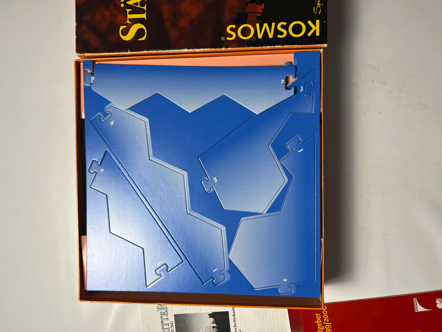 Die Siedler von Catan Städte und Ritter Erweiterung HOLZ - Innen unbespielt -TOP - Ansicht 2