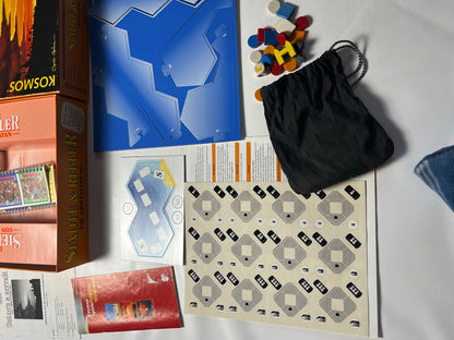 Die Siedler von Catan Städte und Ritter Erweiterung HOLZ - Innen unbespielt -TOP - Ansicht 4